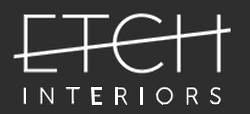 logo saying Etch Interiors Interior designers in Northampton