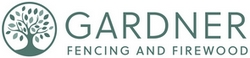 a logo for Gardner fencing and firewood in Nobottle Northamptonshire