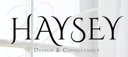 logo for Haysey interior design Northamptonshire  Buckinghamshire Leicestershire  Central Bedfordshire