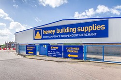 outside shot of Hevey building materials in Northampton Northamptonshire