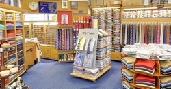 the interior of a mens outfitters, Mens clothing in Northampton