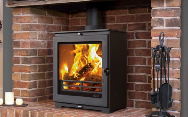 a woodburning stove, UK Stoves in Northamptonshire