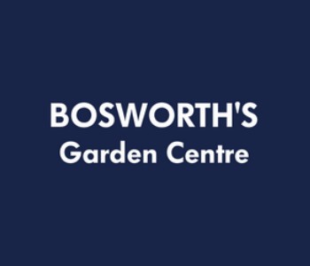 logo saying Bosworths garden centre.  in Burton Latimer,