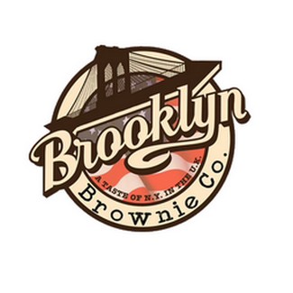 logo saying Brooklyn brownies, sweets in Northampton