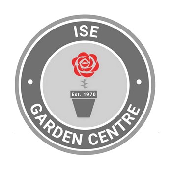 logo for Ise garden centre in Kettering