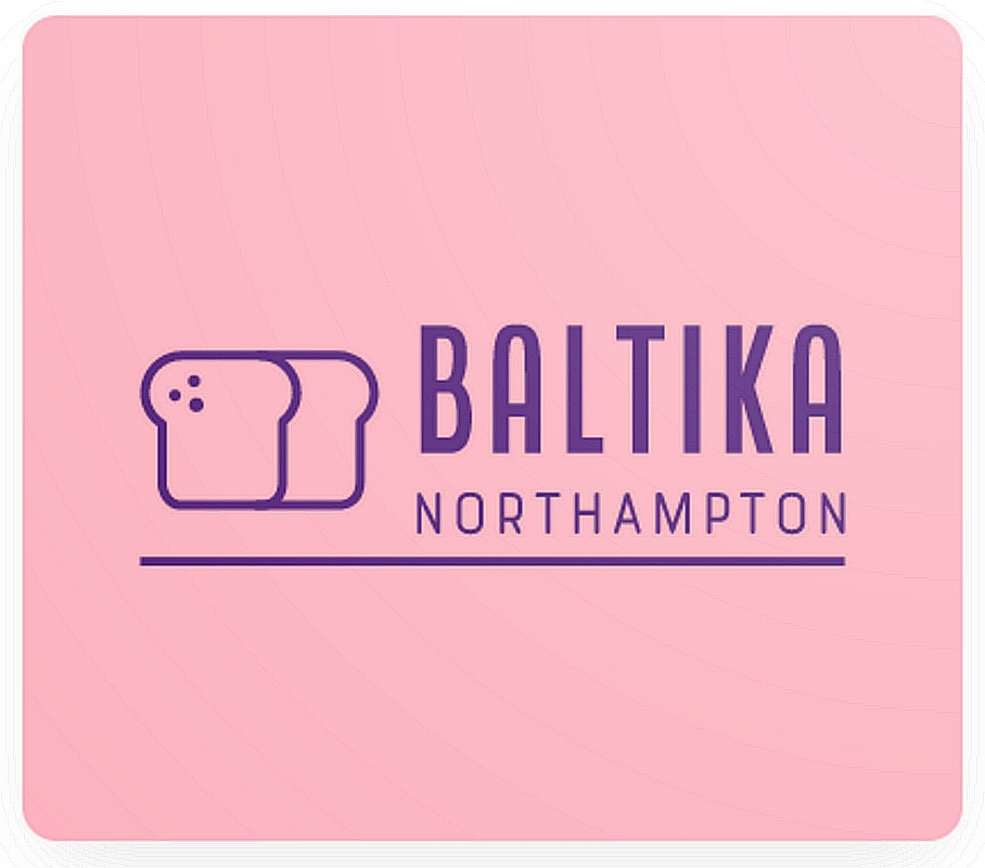 logo for Baltika supermarket, Kettering road, Northampton