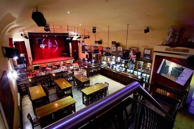 Inside of an old cinema, the Picturedrome, Kettering road, Northampton