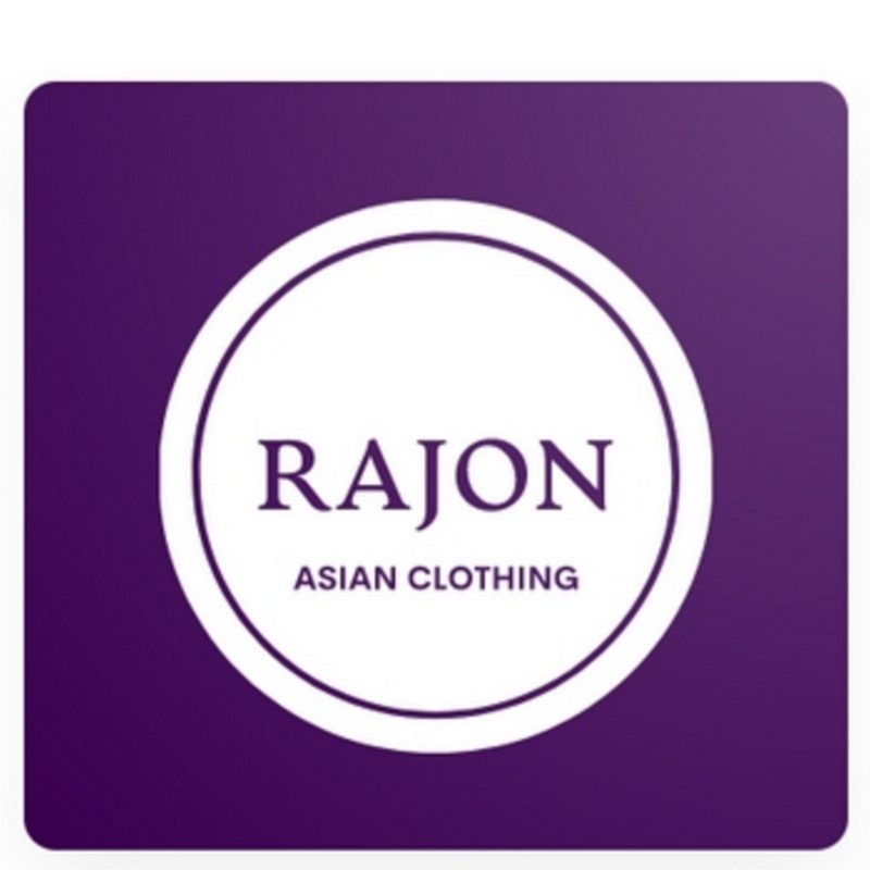 Rajon Asian clothing, Kettering road, Northampton, logo