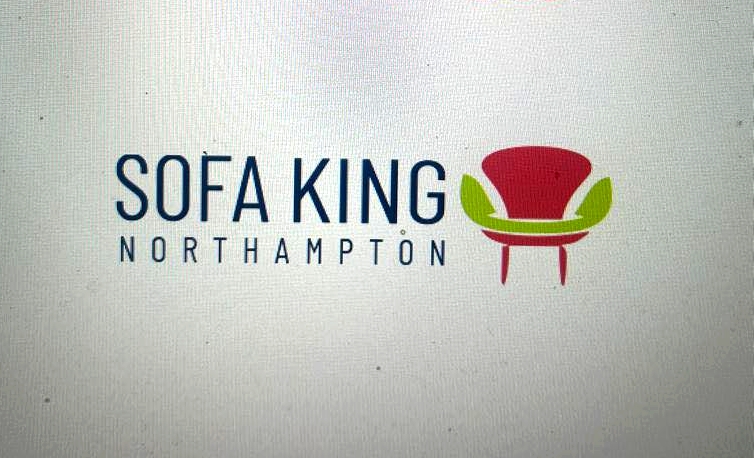 logo saying sofa king with an image of a chair