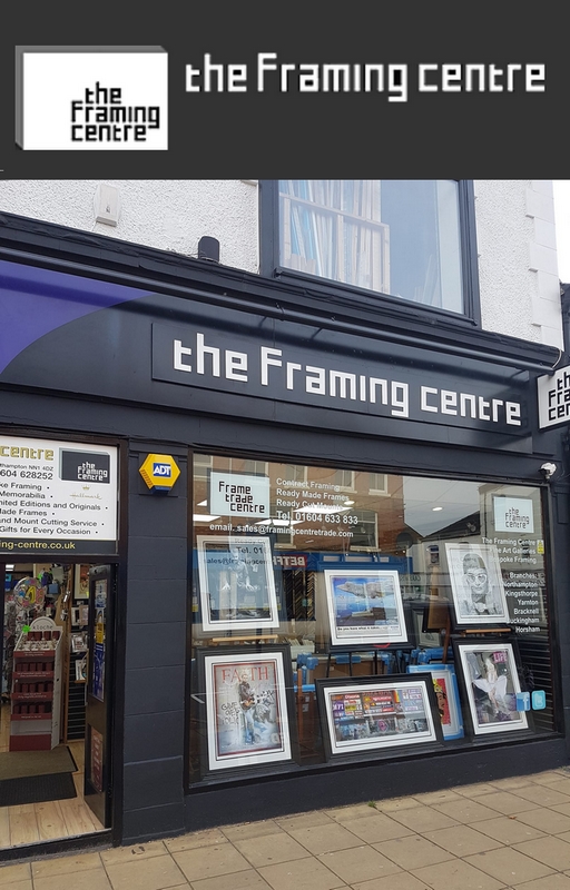 Outside of The Framing centre on Wellingborough road Northampton